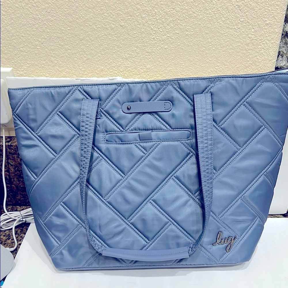 Lug Skyliner Tote Bag Blue Moon